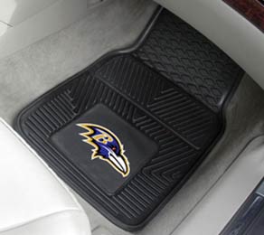 Fan Mats Baltimore Ravens Vinyl Car Mats