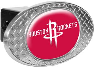 NBA Houston Rockets Diamond Plate Hitch Cover