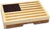 Picnic Time Old Glory American Flag Cutting Board