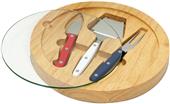 Picnic Time Ventana Glass-Top Cutting Board
