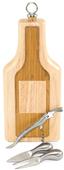 Picnic Time Silhouette Swivel-Style Cheese Board