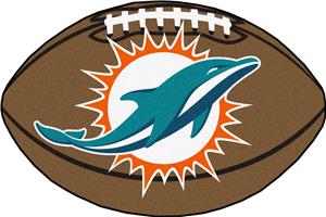 Fan Mats Miami Dolphins Football Mat