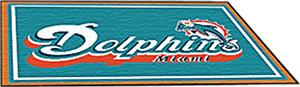 Fan Mats Miami Dolphins 5x8 Rug