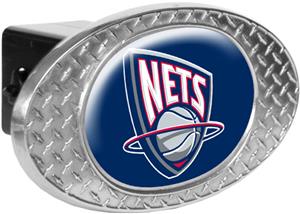 NBA New Jersey Nets Diamond Plate Hitch Cover