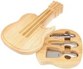 Picnic Time Guitar-Shape Swivel-Style Cheese Board