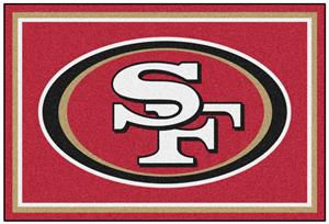 Fan Mats San Francisco 49ers 5x8 Rug