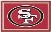 Fan Mats NFL San Francisco 49ers 4x6 Rug Fan Mats NFL San Francisco 49ers 4x6 Rug