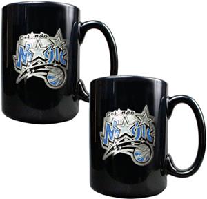 NBA Orlando Magic Black Ceramic Mug (Set of 2)