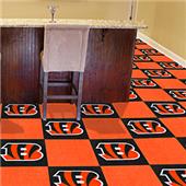 Fan Mats NFL Cincinnati Bengals Carpet Tiles Fan Mats NFL Cincinnati Bengals Carpet Tiles