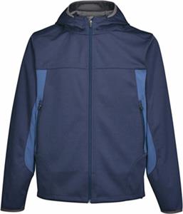 TRI MOUNTAIN Mens Belford Hooded Soft Shell Jacket