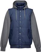 Mens Shawn Hoody Convertable Jacket/Vest Set