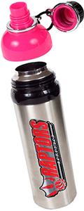 NBA Toronto Raptors Water Bottle w/Pink Top