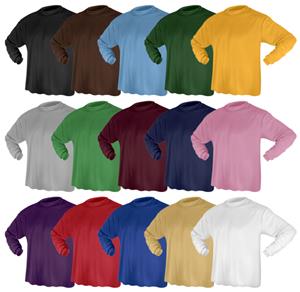 Game Gear Adult LS Solid Performance Tech Shirts