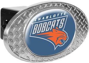 NBA Charlotte Bobcats Diamond Plate Hitch Cover
