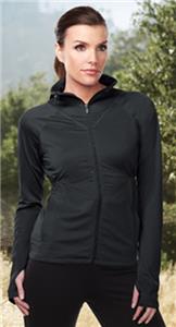 Womens Alyssa Poly Jacket Thumbhole Cuffs