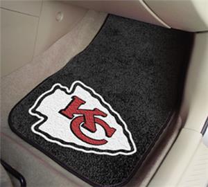 Fan Mats Kansas City Chiefs Carpet Car Mats