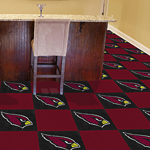 Fan Mats NFL Arizona Cardinals Carpet Tiles