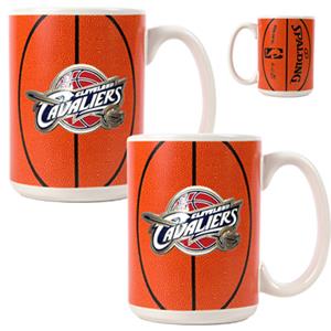 NBA Cleveland Cavaliers GameBall Mug (Set of 2)
