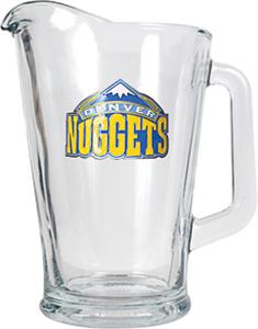 NBA Denver Nuggets 1/2 Gallon Glass Pitcher