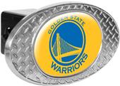 NBA Warriors Diamond Plate Hitch Cover