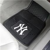 Fan Mats MLB New York Yankees Vinyl Car Mats (set) Fan Mats MLB New York Yankees Vinyl Car Mats (set)