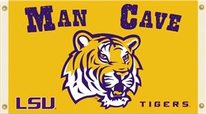 Collegiate Louisiana State Man Cave 3' x 5' Flag