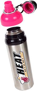NBA Miami Heat Water Bottle w/Pink Top