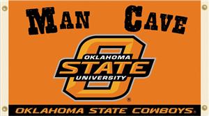 Collegiate Oklahoma State Man Cave 3' x 5' Flag