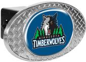 NBA Timberwolves Diamond Plate Hitch Cover