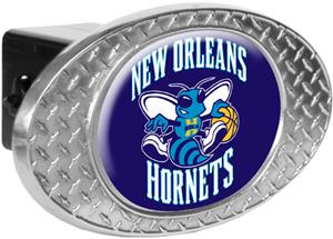 NBA Hornets Diamond Plate Hitch Cover