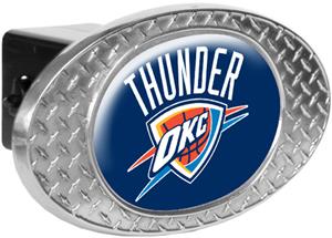 NBA Oklahoma Thunder Diamond Plate Hitch Cover
