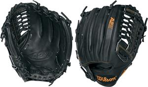 A2K CJW Blk Pro Leather 12" Pitcher Baseball Glove