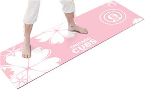 Fan Mats Chicago Cubs Pink Yoga Mats