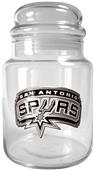NBA San Antonio Spurs Hornets Glass Candy Jar