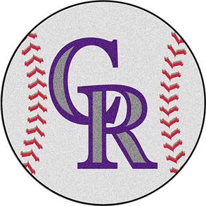 Fan Mats Colorado Rockies Baseball Mats