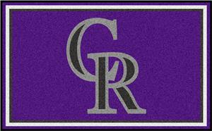 Fan Mats Colorado Rockies 4' x 6' Rugs