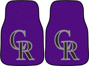 Fan Mats Colorado Rockies Carpet Car Mats