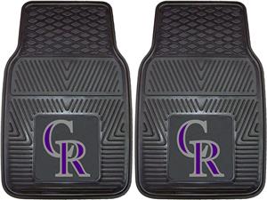 Fan Mats Colorado Rockies Vinyl Car Mats
