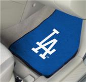 Fan Mats Los Angeles Dodgers Carpet Car Mats (set) Fan Mats Los Angeles Dodgers Carpet Car Mats (set)
