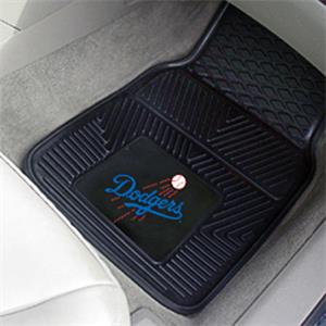 Fan Mats Los Angeles Dodgers Vinyl Car Mats