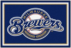 Fan Mats Milwaukee Brewers 5' x 8' Rugs