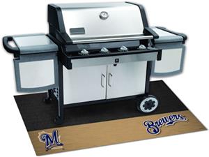 Fan Mats Milwaukee Brewers Grill Mats