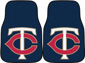 Fan Mats Minnesota Twins Carpet Car Mats