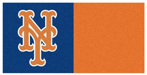 Fan Mats MLB New York Mets Carpet Tiles