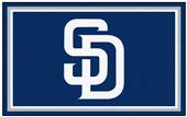 Fan Mats San Diego Padres 4' x 6' Rugs