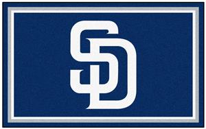 Fan Mats San Diego Padres 4' x 6' Rugs