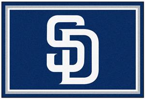 Fan Mats San Diego Padres 5' x 8' Rugs