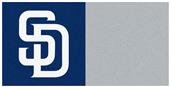 Fan Mats MLB San Diego Padres Carpet Tiles