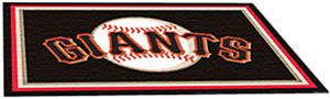 Fan Mats San Francisco Giants 5' x 8' Rugs