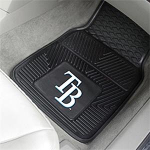 Fan Mats Tampa Bay Rays Vinyl Car Mats